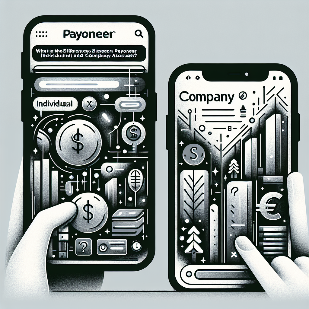 Differences Between Payoneer Individual and Company Accounts